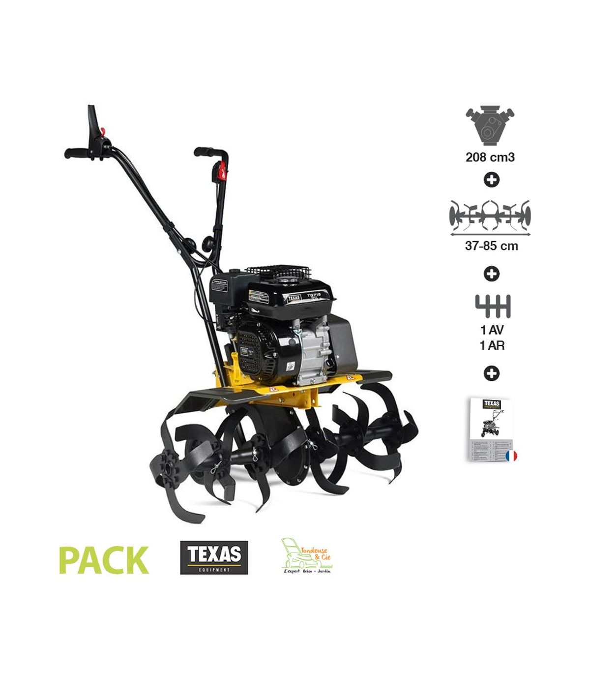 motobineuse-thermique-puissante-56cv-2-vitesses-3-largeurs-de-travail-jusqu-a-85cm-texas-lilli-534tg Motobineuse thermique puissante 5,6cv 2 vitesses 3 largeurs de travail jusqu'à 85cm TEXAS Lilli 534TG – Image 1